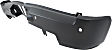Rear Primed Bumper Cover, With Parking Aid Sensor Holes, CAPA Certified