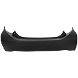 2012-2016 Toyota Prius C - Rear Primed Bumper Cover, 4 Cyl., 1.5L Engine, CAPA Certified
