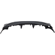 2012-2016 Toyota Prius C - Rear Primed Bumper Cover, 4 Cyl., 1.5L Engine, CAPA Certified