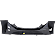 2012-2016 Toyota Prius C - Rear Primed Bumper Cover, 4 Cyl., 1.5L Engine, CAPA Certified
