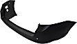 Rear Primed Bumper Cover, Except SE Model; with Park Distance Control Sensor Holes