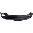 Rear Bumper Cover, Textured, Without Parking Aid Sensor Holes