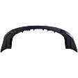 Rear Bumper Cover, Textured, Without Parking Aid Sensor Holes