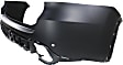 Rear, Upper Primed Bumper Cover, With Parking Aid Sensor Holes, CAPA CERTIFIED