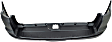 2014 Toyota 4Runner SR5 - Rear Primed Bumper Cover, For Models With Chrome Insert