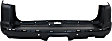 Rear Primed Bumper Cover, 6 Cyl., 4.0L Engine, For Models With Chrome Trim Package, CAPA Certified