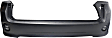 2011-2020 Toyota Sienna - Rear Primed Bumper Cover, SE, without Park Distance Control Sensor Holes