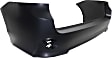 2011-2020 Toyota Sienna - Rear Primed Bumper Cover, SE, without Park Distance Control Sensor Holes