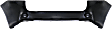2011-2020 Toyota Sienna - Rear Primed Bumper Cover, SE, without Park Distance Control Sensor Holes