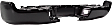 2007 Toyota Tacoma Base - Step Bumper, For Models Without SR5 Package, Powdercoated Black, Face Bar Only; With pad provision, Without mounting bracket(s)