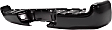 2007 Toyota Tacoma Base - Step Bumper, For Models Without SR5 Package, Powdercoated Black, Face Bar Only; With pad provision, Without mounting bracket(s)