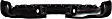 2007 Toyota Tacoma Base - Step Bumper, For Models Without SR5 Package, Powdercoated Black, Face Bar Only; With pad provision, Without mounting bracket(s)