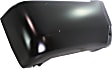Rear, Passenger Side Bumper End, Primed Steel