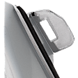 Rear, Driver Side Bumper End, Painted Silver, Painted Silver, 6 Cyl., 4.0L Engine