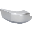 Rear, Driver Side Bumper End, Painted Silver, Painted Silver, 6 Cyl., 4.0L Engine, CAPA Certified
