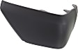 Rear, Passenger Side Bumper End, Textured Plastic CAPA Certified