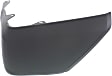 Rear, Driver Side Bumper End, Textured Plastic