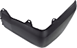 Rear, Driver Side Bumper End, Textured Plastic CAPA Certified