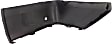 Rear, Passenger Side Bumper End, Textured Plastic