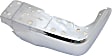 Rear, Passenger Side Bumper End, Chrome Steel