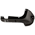 Rear, Passenger Side Bumper End, Paint to Match, End Cap, Without Park Assist Sensor Holes, (Exc. Limited/TRD Pro Models)