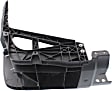 Rear, Passenger Side Bumper End, Primed Plastic