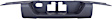 2014-2021 Toyota Tundra - Center Bumper Step Pad, Black, CAPA CERTIFIED