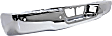 Step Bumper, Chrome Face Bar Only; With pad provision Without mounting bracket(s)
