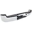 2005-2015 Toyota Tacoma - Chrome Step Bumper, Face Bar and Pads, Without Park Assist Sensor Holes