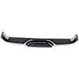 2005-2015 Toyota Tacoma - Chrome Step Bumper, Face Bar and Pads, Without Park Assist Sensor Holes