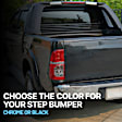 2013 Toyota Tundra SR5 8 Cyl 5.7L - Step Bumper, For Models With Rock Warrior Package, Powdercoated Black, Face Bar Only; With pad provision, Without mounting bracket(s)