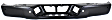 2013 Toyota Tundra Base - Step Bumper, For Models With Rock Warrior Package, Powdercoated Black, Face Bar Only; With pad provision, Without mounting bracket(s)