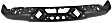 2013 Toyota Tundra Base - Step Bumper, For Models With Rock Warrior Package, Powdercoated Black, Face Bar Only; With pad provision, Without mounting bracket(s)
