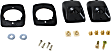 1999 Toyota Tacoma - Step Bumper, Powdercoated Black, Face Bar and Pads, Without mounting bracket(s)