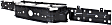 2017 Toyota Tacoma - Step Bumper, Powdercoated Black, Face Bar Only; With pad provision, Without mounting bracket(s)