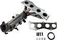 2004 Toyota Camry - Front Catalytic Converter, 2.4L 4Cyl, Federal EPA Standard, 46-State Legal (Cannot ship to CA, CO, NY or ME), Direct Replacement Series