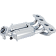 Front Catalytic Converter, Federal EPA Standard, 46-State Legal (Cannot ship to CA, CO, NY or ME), With Integrated Exhaust Manifold, 2.0L Engine