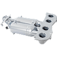 Front Catalytic Converter, Federal EPA Standard, 46-State Legal (Cannot ship to CA, CO, NY or ME), With Integrated Exhaust Manifold, 2.0L Engine