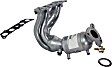 1997-2001 Toyota Camry - Front Catalytic Converter, Federal EPA Standard, 46-State Legal (Cannot ship to CA, CO, NY or ME), With Integrated Exhaust Manifold, 2.2L Engine