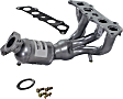 1997-2001 Toyota Camry - Front Catalytic Converter, Federal EPA Standard, 46-State Legal (Cannot ship to CA, CO, NY or ME), With Integrated Exhaust Manifold, 2.2L Engine