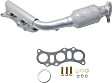 Passenger Side Catalytic Converter, Federal EPA Standard, 46-State Legal (Cannot ship to CA, CO, NY or ME), Direct Replacement Series