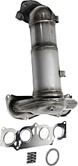 2007 Toyota Camry SE - Front Catalytic Converter, 2.4L 4Cyl, Federal EPA Standard, 46-State Legal (Cannot ship to CA, CO, NY or ME), Manifold Unit, Direct Replacement Series