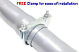 Driver Side Catalytic Converter, Federal EPA Standard, 46-State Legal (Cannot ship to CA, CO, NY or ME), Direct Replacement Series, Direct Fit