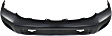 Front Primed Bumper Cover, Limited/Platinum/(SR5 Model With Parking Aid Sensor Holes)