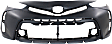 2015-2017 Toyota Prius V - Front Primed Bumper Cover, CAPA Certified