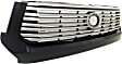 Upper Grille Assembly, Painted Silver Shell with Gray Insert, Platinum Model, 8 Cyl., 5.7L Engine