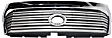Upper Grille Assembly, Painted Silver Shell with Gray Insert, Limited Model, 8 Cyl., 5.7L Engine, CAPA Certified