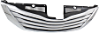 Grille, Chrome Shell with Black Insert, 6 Cyl., 3.5L Engine