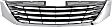 Upper Grille Assembly, Chrome Shell with Black Insert, LE Model, 6 Cyl., 3.5L Engine