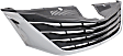 Upper Grille Assembly, Chrome Shell with Black Insert, LE Model, 6 Cyl., 3.5L Engine